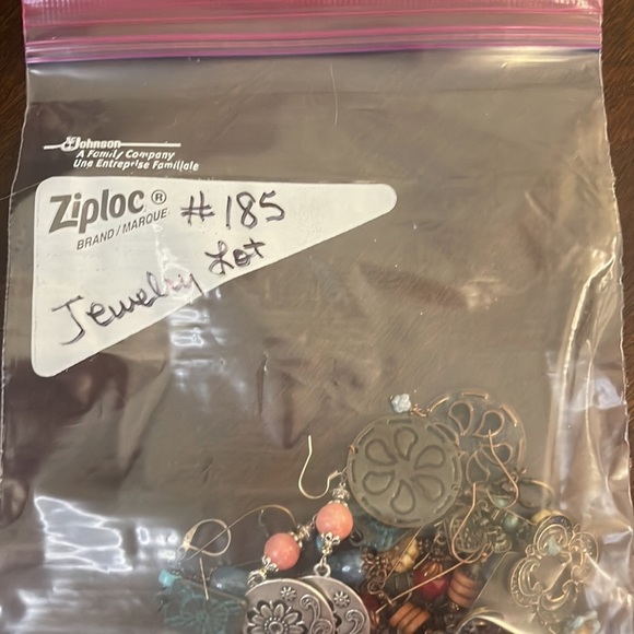 Earring Lot 10 Pair Handcrafted Artisan Earrings  NEW # 185 Bohemian Earrings - Picture 6 of 6